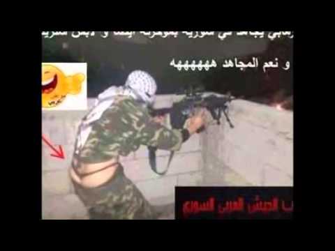 СИРИЯ  ТЕРРОРИСТЫ ВОЮЮТ В СТРИНГАХ